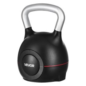 VEVOR Kettlebell, Adjustable Kettlebell with 7 Weight Levels (5, 11.5, 18, 24.5, 31, 37.5, 44 lbs), Die-Cast Aluminum for Grip Strength Training VEVOR Kettlebell, Adjustable Kettlebell with 7 Weight Levels (5, 11.5, 18, 24.5, 31, 37.5, 44 lbs), Die-Cast Aluminum for Grip Strength Training