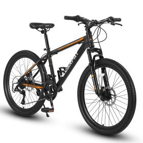 S26102 26 Inch Mountain Bike, Shimano 21 Speeds with Mechanical Disc Brakes, High-Carbon Steel Frame (Color: as Pic) S26102 26 Inch Mountain Bike, Shimano 21 Speeds with Mechanical Disc Brakes, High-Carbon Steel Frame (Color: as Pic)