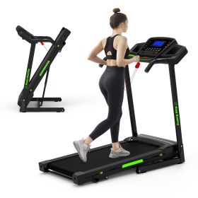 Foldable Treadmill with Incline, Folding Treadmill for Home Electric Treadmill Workout Running Machine, Handrail Controls Speed, Pulse Monitor,APP (Color: as Pic) Foldable Treadmill with Incline, Folding Treadmill for Home Electric Treadmill Workout Running Machine, Handrail Controls Speed, Pulse Monitor,APP (Color: as Pic)